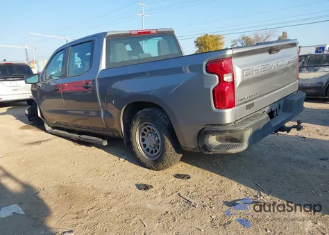 2024 Chevrolet Silverado 1500 2Wd Short Bed Wt from USA, damaged, VIN 3GCPAAEK6RG179004